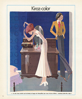 Edmond Kiraz 1975 "La bague de fiançailles..." Jewels, Kiraz-Color