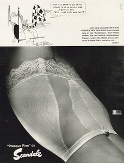 Scandale (Lingerie) 1968 Edmond Kiraz, Girdle