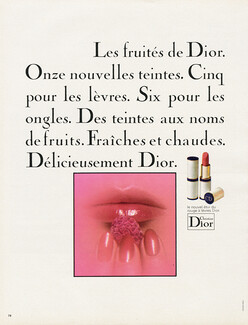 Christian Dior (Cosmetics) 1970 Les Fruités, Rouge