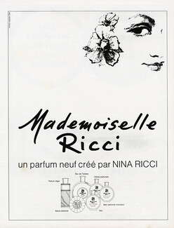 Nina Ricci (Perfumes) 1968 Mademoiselle Ricci, Nicolas Sagesse 204
