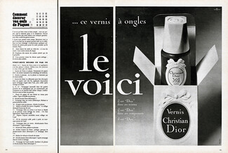 Christian Dior 1962 Vernis à ongles, Photo Moisdon