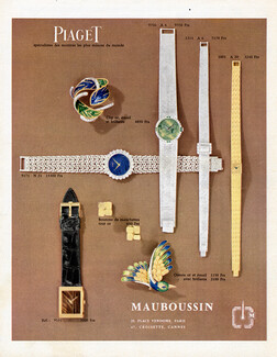 Piaget (Watches) & Mauboussin 1966