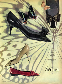 Seducta (Shoes) 1961 J. Langlais, Photo Pigeon