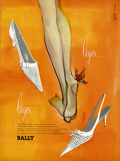 Bally (Shoes) 1964 Eliza Fenn, Butterfly