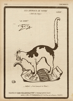 Gibbs 1916 Série des Chats, Cat, O'Galop (Marius Rossillon)