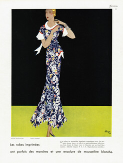 Louiseboulanger 1932 Summer dress, Leon Benigni