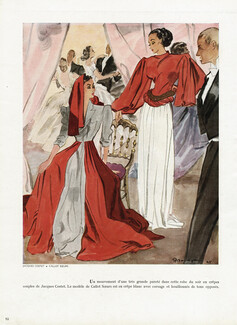 Mourgue 1945 Jacques Costet & Callot Soeurs