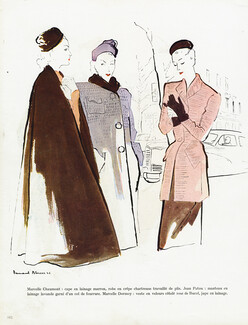 Marcelle Chaumont, Patou, Marcelle Dormoy 1946 Bernard Blossac