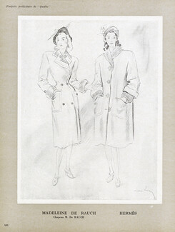 Madeleine de Rauch, Hermès 1946 Marc-Luc