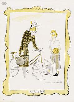 Madeleine de Rauch 1945 Bicycle, Maurice Van Moppès