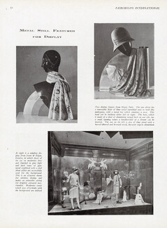 Siégel (Mannequins), Swan & Edgar 1929 Metal Still Featured For Display