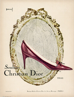Christian Dior (Shoes) 1964 Thais, Eliza Fenn, Darnel