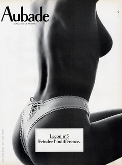 Aubade 1993 Leçon n°5 Vanessa Demouy topless