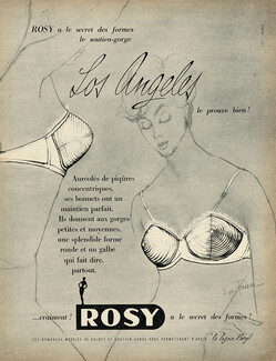 Rosy (Lingerie) 1956 Eliza Fenn, Bra