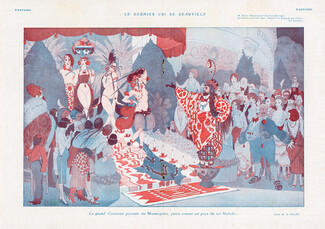Armand Vallée 1919 "Le Dernier Cri à Deauville", Fashion Show, Paul Poiret
