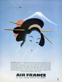 Air France 1959 Japan