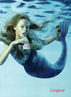 Evian (Water) 2000 Mermaid