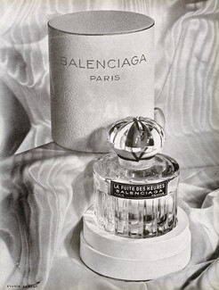 Balenciaga (Perfumes) 1953 La Fuite des Heures, Photo Studio Armont