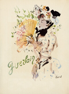 Guerlain (Perfumes) 1946 Christian Bérard
