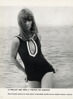 Pierre Cardin 1966 Swimwear, Photo Georges Saad