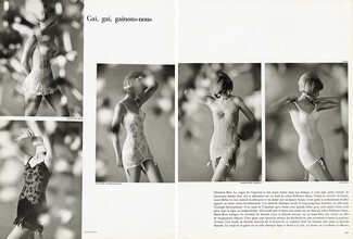 Gai, gai, gainons-nous, 1964 - Combinés Christian Dior, Laure Belin, Triumph, Marie-Rose Lebigot, Antinéa, Photo Pottier