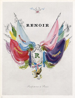 Renoir (Perfumes) 1948 Pierre Pagès