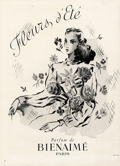 Bienaimé (Perfumes) 1948 Fleurs d'Eté