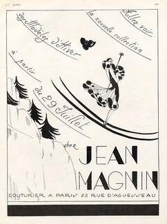 Jean Magnin (Fashion) 1926 Address 22 rue d'Aguesseau Paris