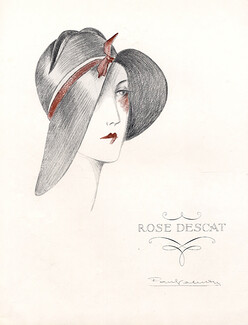 Rose Descat 1929 Paul Valentin