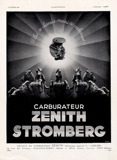 Zenith Stromberg (Carburetors) 1938 Horses