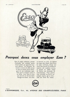 Esso, Car Accessories — Original adverts and images