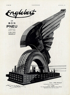Englebert 1930 Factory
