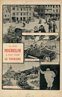 Michelin 1912 "Le tourisme" Bibendum, E. L. Cousyn