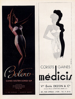 Boléro & Médicis (Girdles) 1948