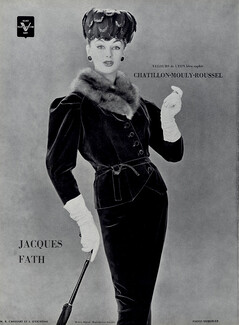 Jacques Fath, Dressmakers — Vintage original prints