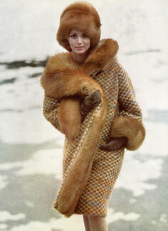 Christian Dior 1964 Fur, Dumas & Maury, Photo Hanicki
