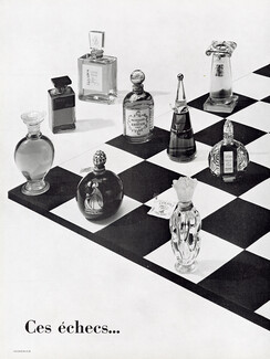 Parfums 1952 Ces échecs sont une réussite (p.1) Tabu, Votre Main, Femme, Messager, Cassandra, Arpège, J'aime, Lutchou, Colony