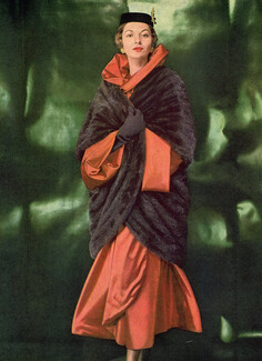 Henri Bendel 1948 Mink Fur Coat, Van Cleef & Arpels, Photo Blumenfeld