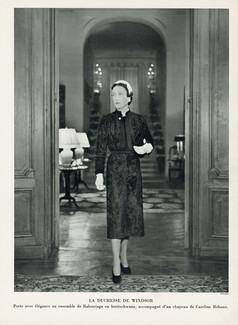 Balenciaga 1950 The Duchess of Windsor, Fashion Photography