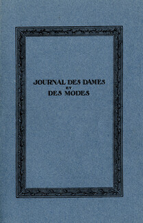 Journal des Dames et des Modes 1912 Couverture, faux-titre et préface du Tome I - Préface sur La Mésangère, 8 pages