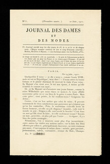 Journal des Dames et des Modes 1912 N°3 Paul Reboux, Henri Duvernois, 8 pages