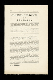 Journal des Dames et des Modes 1912 N°4, 8 pages
