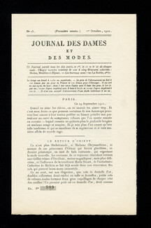 Journal des Dames et des Modes 1912 N°13, 8 pages