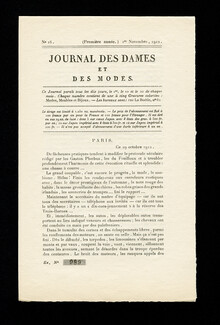 Journal des Dames et des Modes 1912 N°16