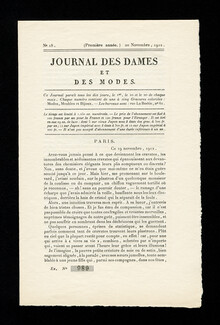 Journal des Dames et des Modes 1912 N°18, 8 pages
