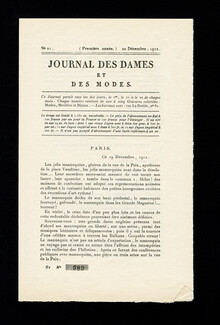 Journal des Dames et des Modes 1912 N°21