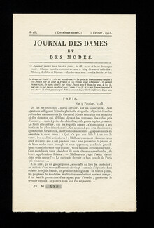 Journal des Dames et des Modes 1913 N°26, 8 pages