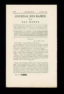 Journal des Dames et des Modes 1913 N°33, 8 pages