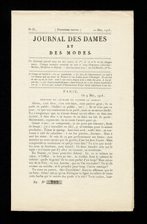 Journal des Dames et des Modes 1913 N°35, 8 pages