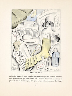 Bains de Mer, 1923 - Hubert Giron, Deauville. La Gazette du Bon Ton, n°2